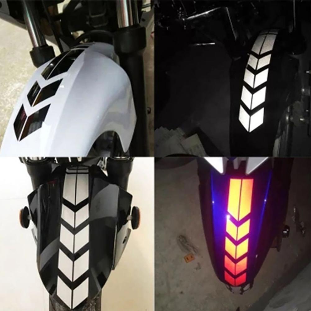 FENDER Miếng Dán Phản Quang Chống Thấm Nước Trang Trí Bánh Xe Mô Tô