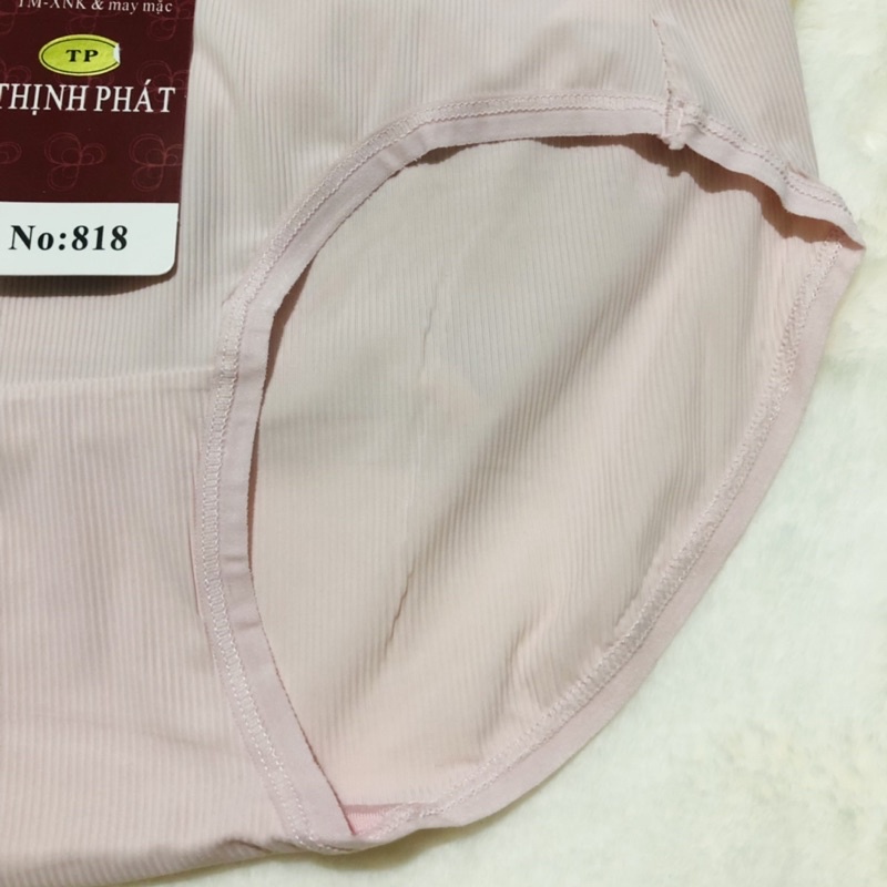 Set 5 Quần lót nữ Thịnh Phát cotton gân tăm, quần chíp nữ siêu nhẹ cực êm hàng cao cấp