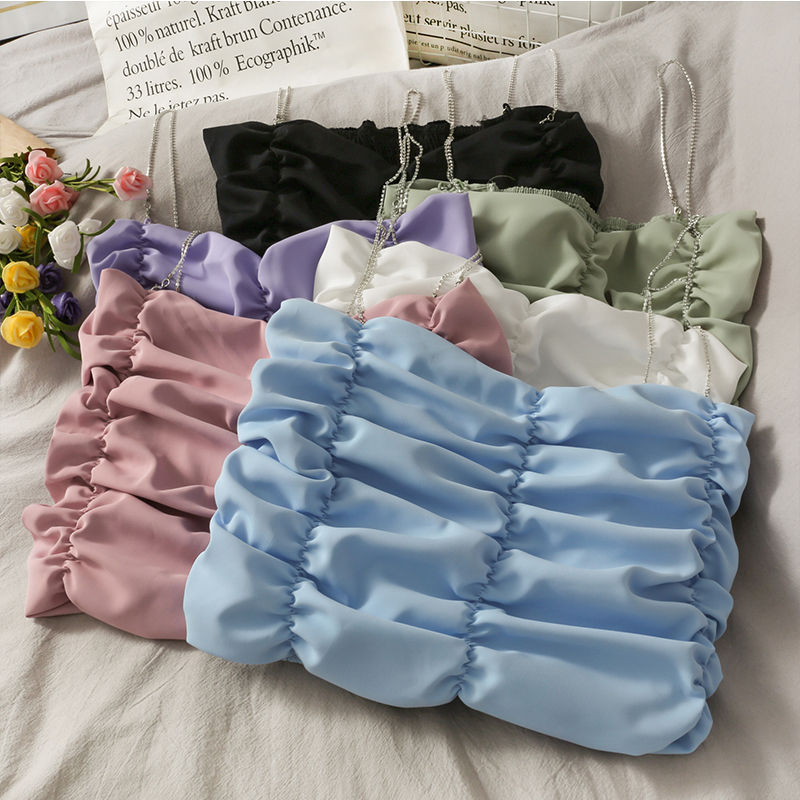 Áo quây hai dây IELGY hở eo gợi cảm thời trang cho nữ