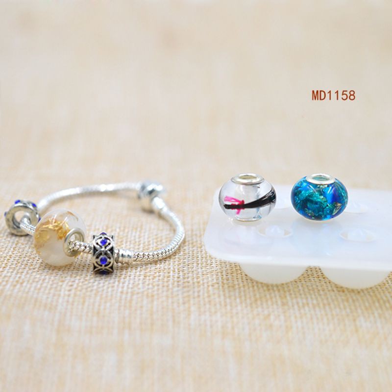 Khuôn silicon làm hạt trang trí vòng tay thủ công