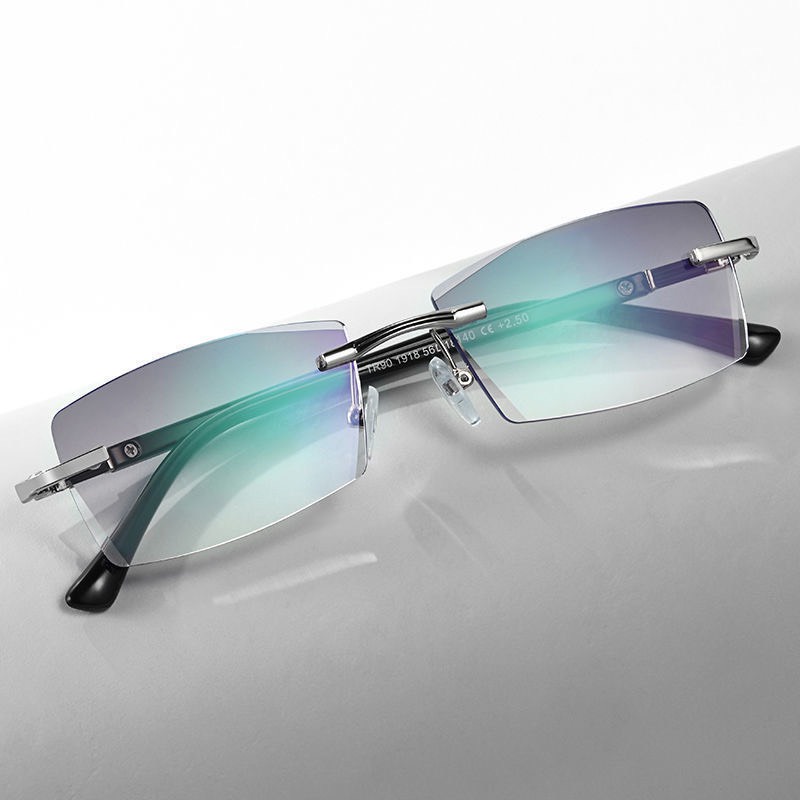 Kính lão đọc sách không khung siêu độc đáo chống ánh sáng xanh, TR90 mã T1918