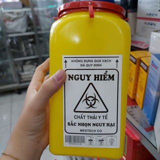 BÌNH HỦY KIM Y TẾ 1,5L