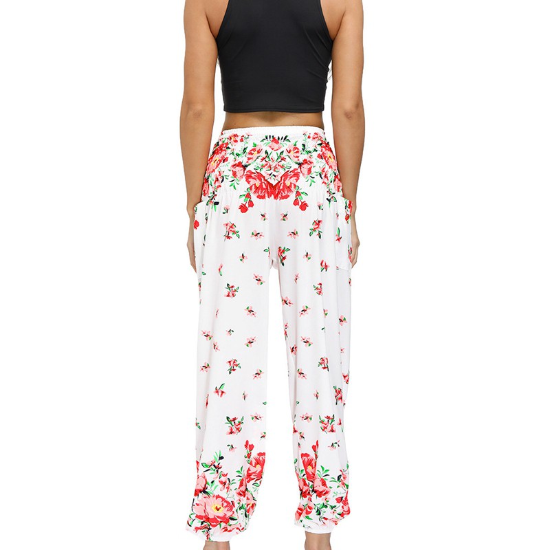 quần ống rộng In Họa Tiết Phong Cách Bohemian Dành Cho Nữ | BigBuy360 - bigbuy360.vn