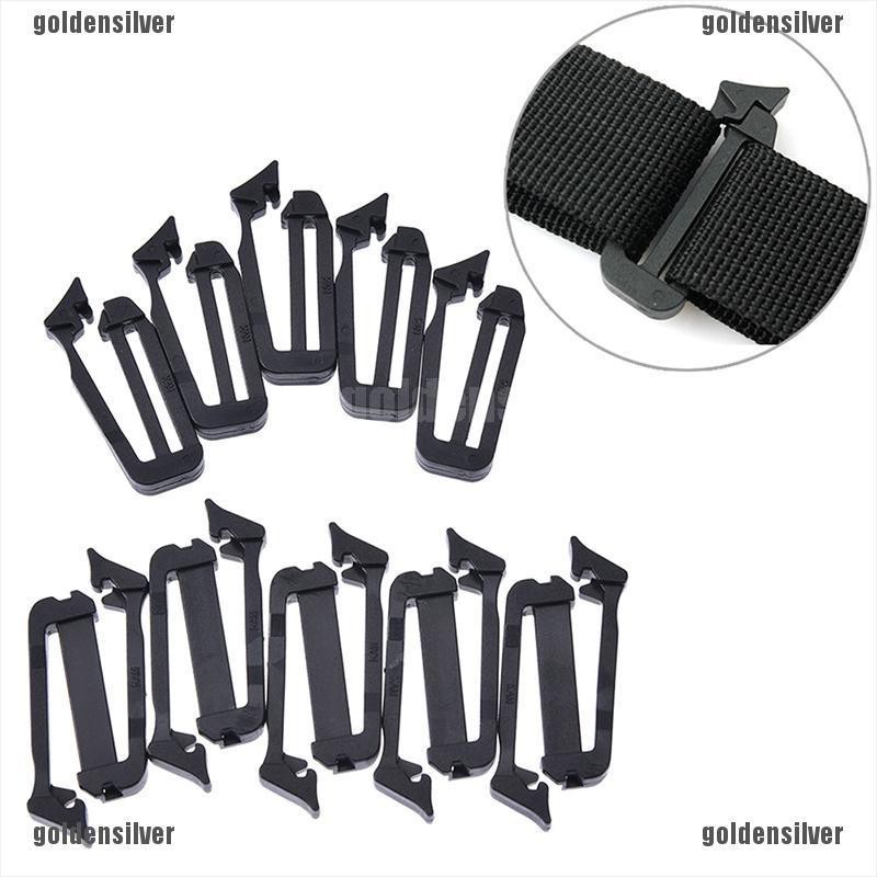 Set 5 khóa cài ba lô giữ dây đeo có thể điều chỉnh tiện lợi