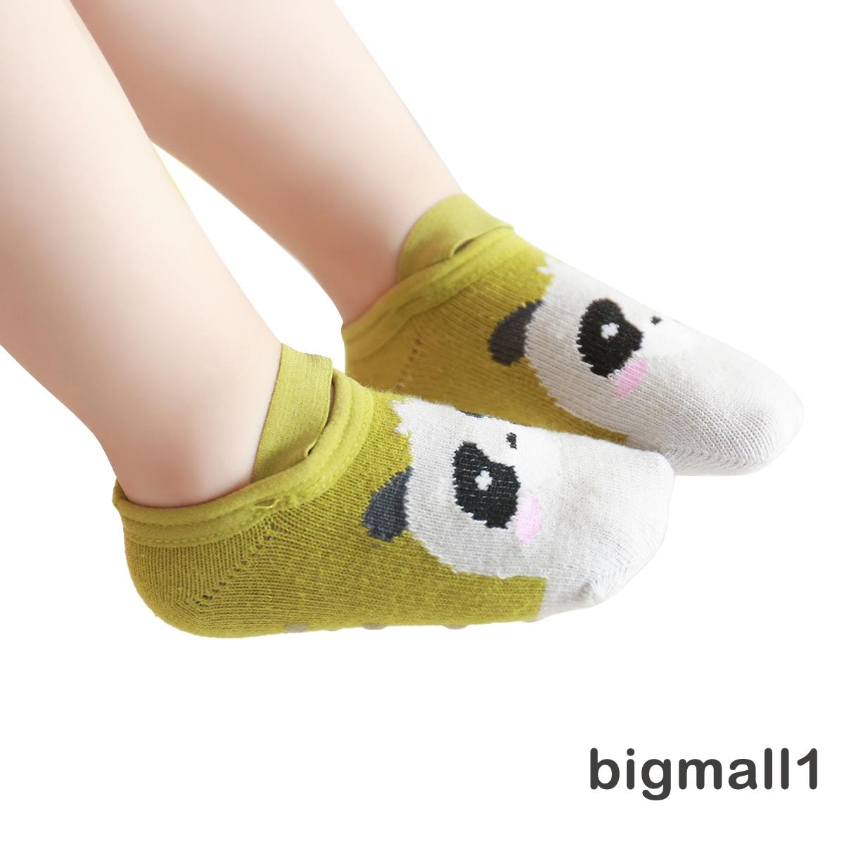 BIGMALL-0-6YEARS Kids Socks, Cartoon Animal Print Breathable Short Tube Summer Socks