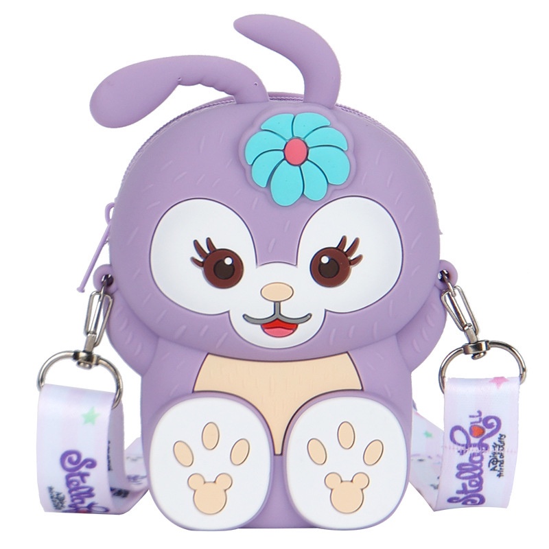 SABUY Stella Lou New Disney Kids Handbag Phim hoạt hình dễ thương Mini Fashion Túi đeo vai Quà tặng sinh nhật chất lượng cao