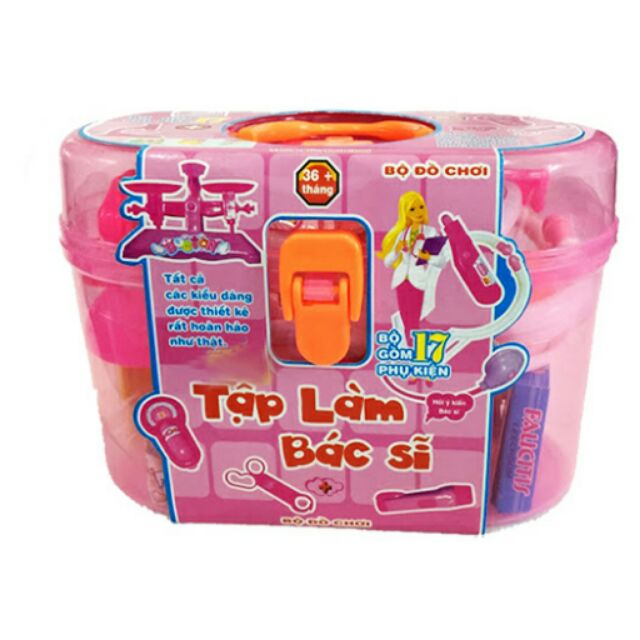 Bộ đồ chơi tập làm bác sỉ cho bé
