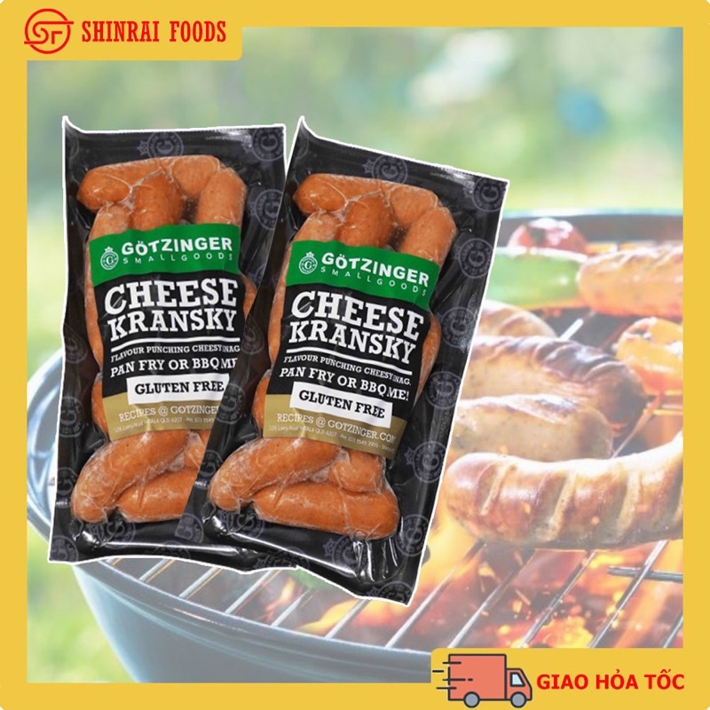 Xúc xích phô mai Úc( gói 300gram)