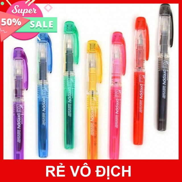 Bút máy Platinum Preppy F03 tím (mẫu mới )