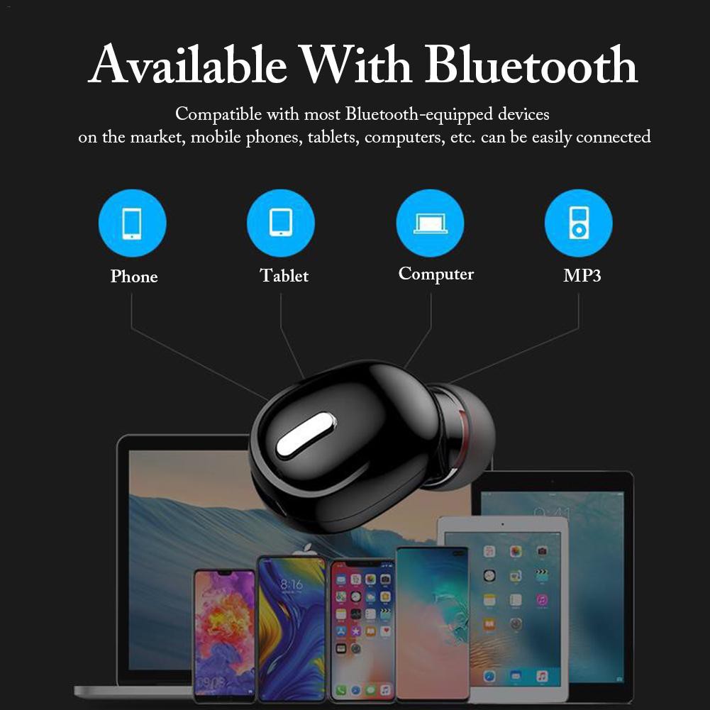 Tai Nghe Nhét Tai X9 Mini Kết Nối Bluetooth 5.0