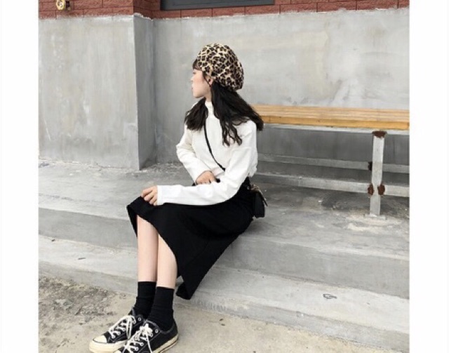 Chân váy nữ dài Ulzzang | BigBuy360 - bigbuy360.vn