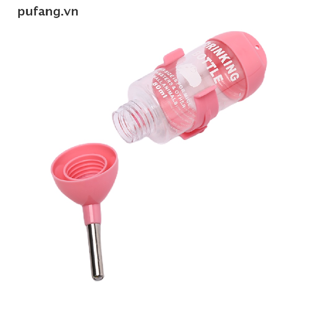 Bình Uống Nước 80ml Bằng Nhựa Cho Chuột Hamster