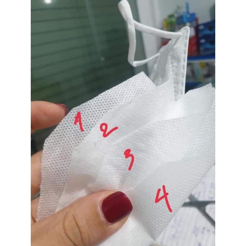 Khẩu Trang Y Tế 4D KF94 4 Lớp Kháng Khuẩn
