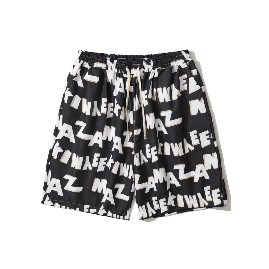 Quần Short Dáng Suông In Chữ Phong Cách Hip hop Thời Trang Mùa Hè Mới Cho Nam