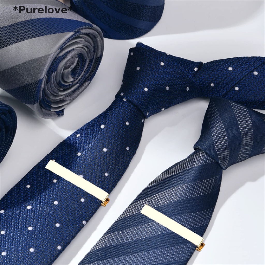 [Purelove] Kẹp Cà Vạt Kim Loại Đơn Giản Cho Nam [Bán Chạy]
