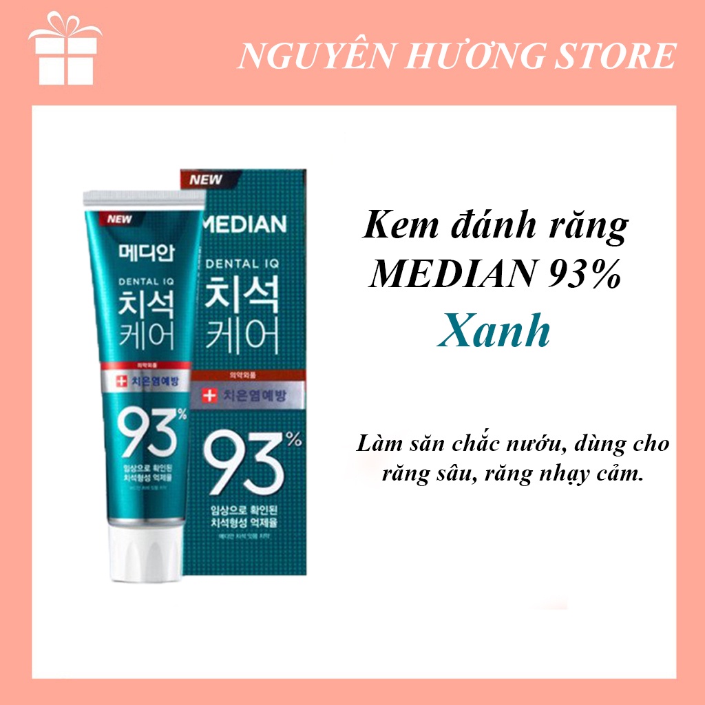 Kem đánh răng 120G MEDIAN 93% Hàn Quốc