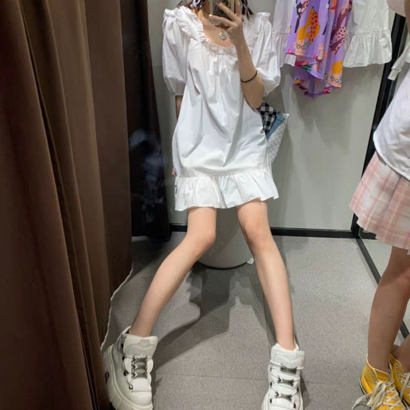 GIÀY L1128 WHITE GOTHIC ROCKY OXFORD SHOES - GIÀY ĐẾ CAO 6CM PHONG CÁCH