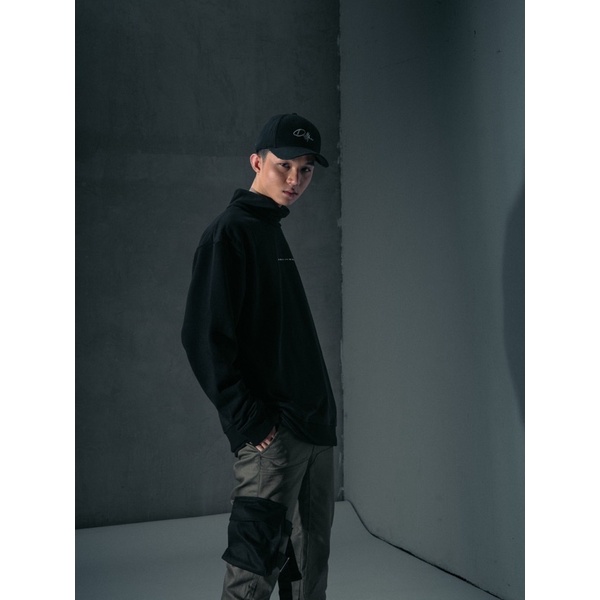 DIMOIR PULL-OVER MOCKNECK SWEATSHIRT