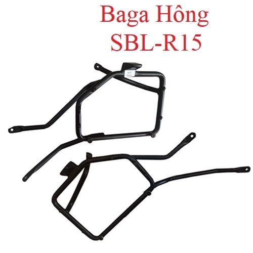Cặp Baga Hông SBL-R15 dành riêng cho xe Yamaha R15 dùng để gắn thùng hông chính hãng givi
