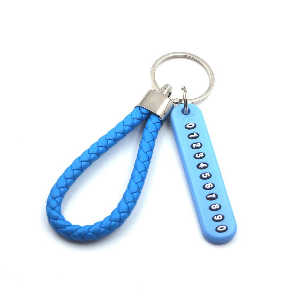 Dây Da Gắn Móc Chìa Khóa Xe Hơi / Điện Thoại Chống Thất Lạc Thiết Kế Tự Làm Chất Lượng Cao