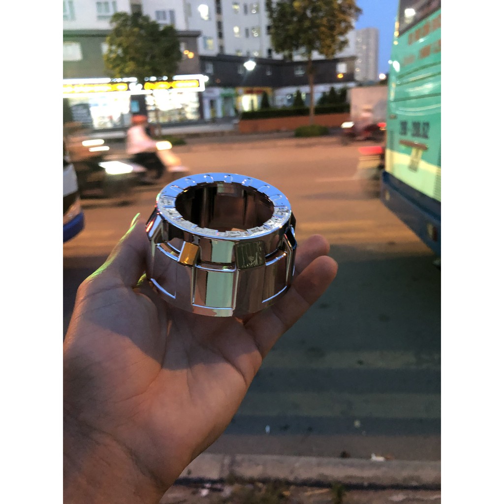 Chụp xi bi cầu 2.0 inch cho ô tô, xe hơi, xe máy bằng crom bảo vệ đèn và an toàn khi dùng | BigBuy360 - bigbuy360.vn