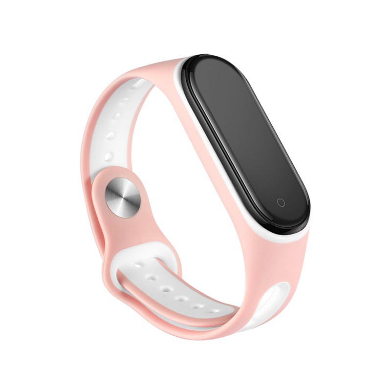 Dây đeo chất liệu silicon dành cho đồng hồ thông minh Xiaomi Mi Band 6 5 4 3