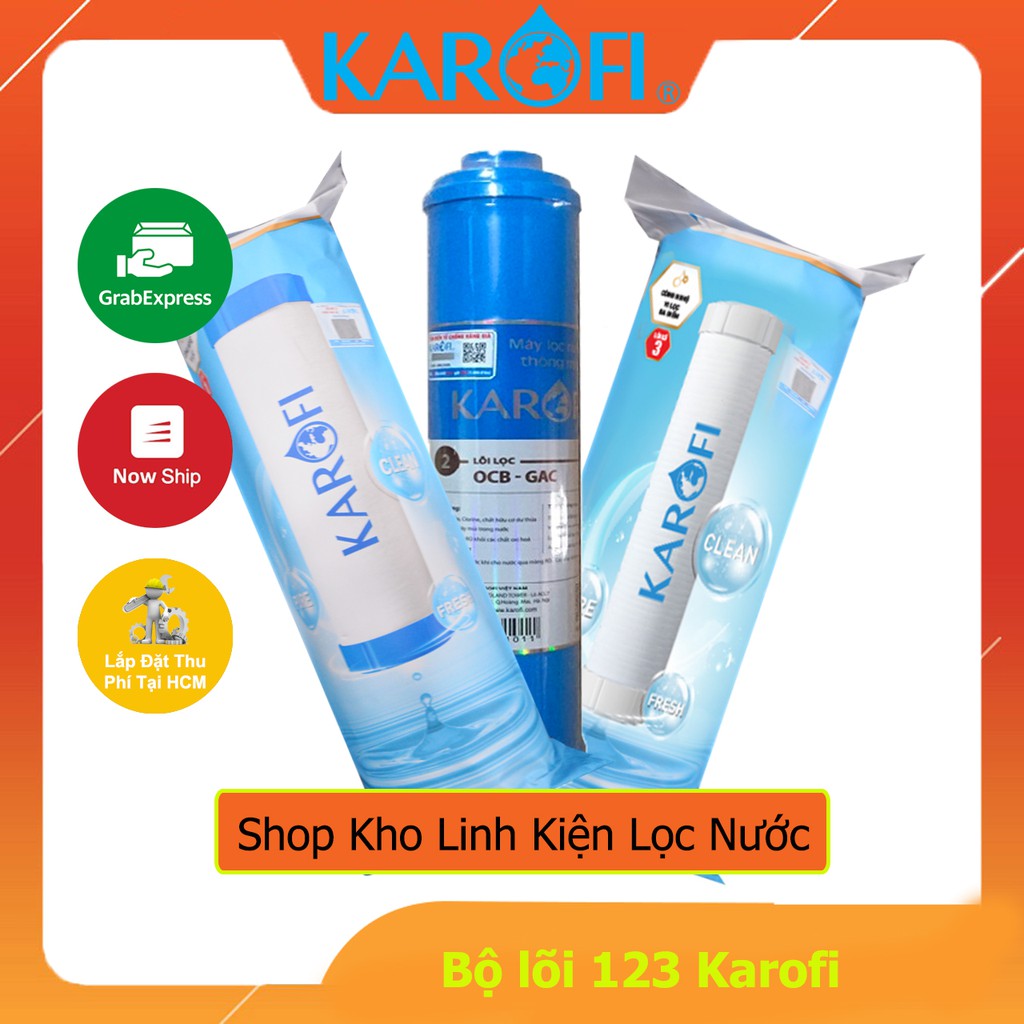 Lõi Lọc Nước Số 2 KAROFI Chính Hãng OCB-GAC - Dùng cho máy N-e118, N-e119/U, N-e119/A, N-e239, N7RO, E8RO, E9RO