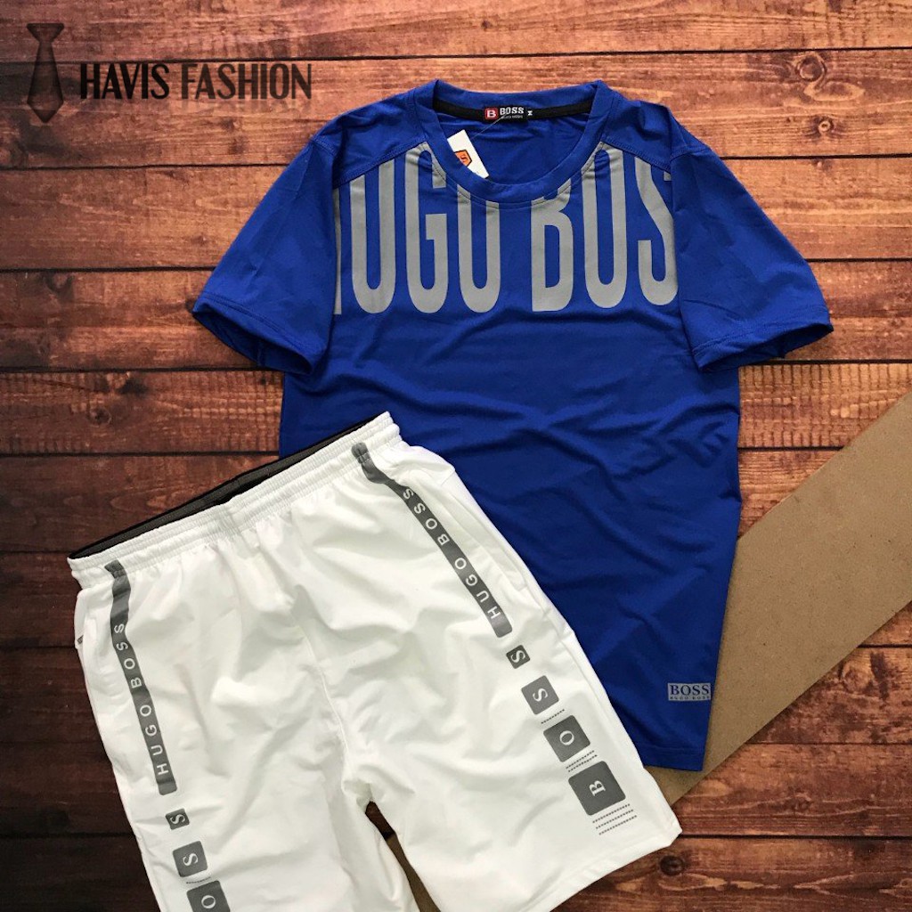 [Free Ship 40k] Set đồ bộ quần áo thể thao nam phối cổ tròn nam tính ( đồ tập gym, chạy bộ, cầu lông ) SDBSTD005 | BigBuy360 - bigbuy360.vn