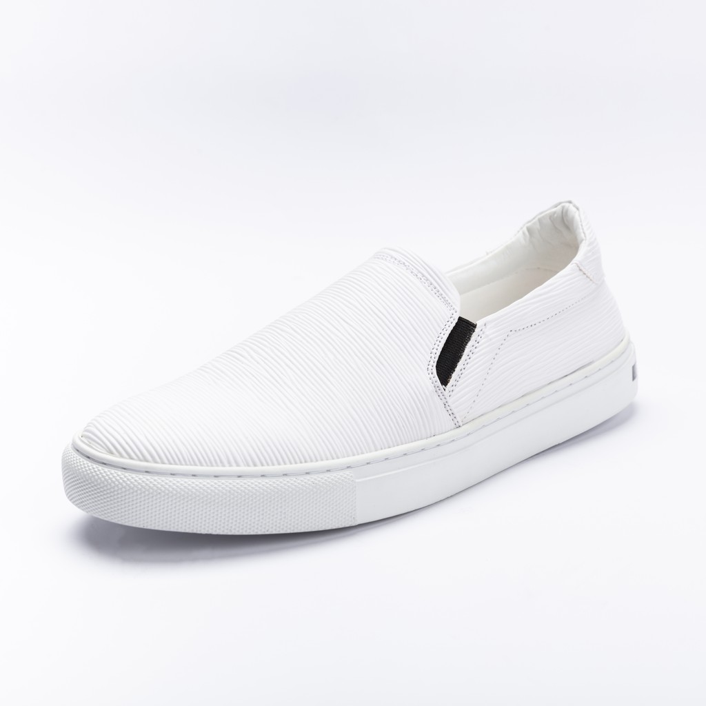 [Fullbox] Giày lười nam công sở trẻ trung cao cấp màu đen trắng shop huyentrang
