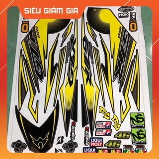 Tem rời winner GTR vàng đen 3 lớp ko bay màu