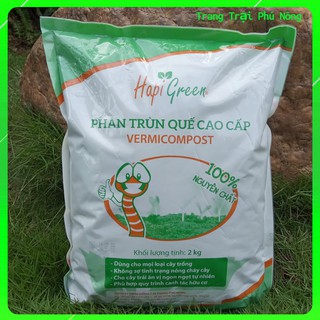 Phân Trùn Quế Hapi Green Phú Nông - Bao 2kg