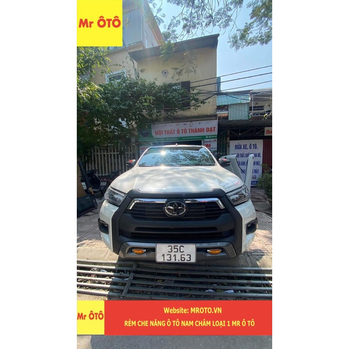 Rèm Che Nắng  Xe Toyota Hilux 2019 -2023 Hàng Loại 1 MR.ÔTÔ -Bảo Hành 2 Năm