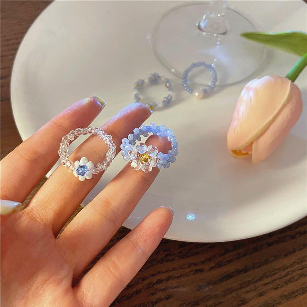 Nhẫn Nữ Đính Hạt Ngọt Ngào Cổ Điển Sang Trọng