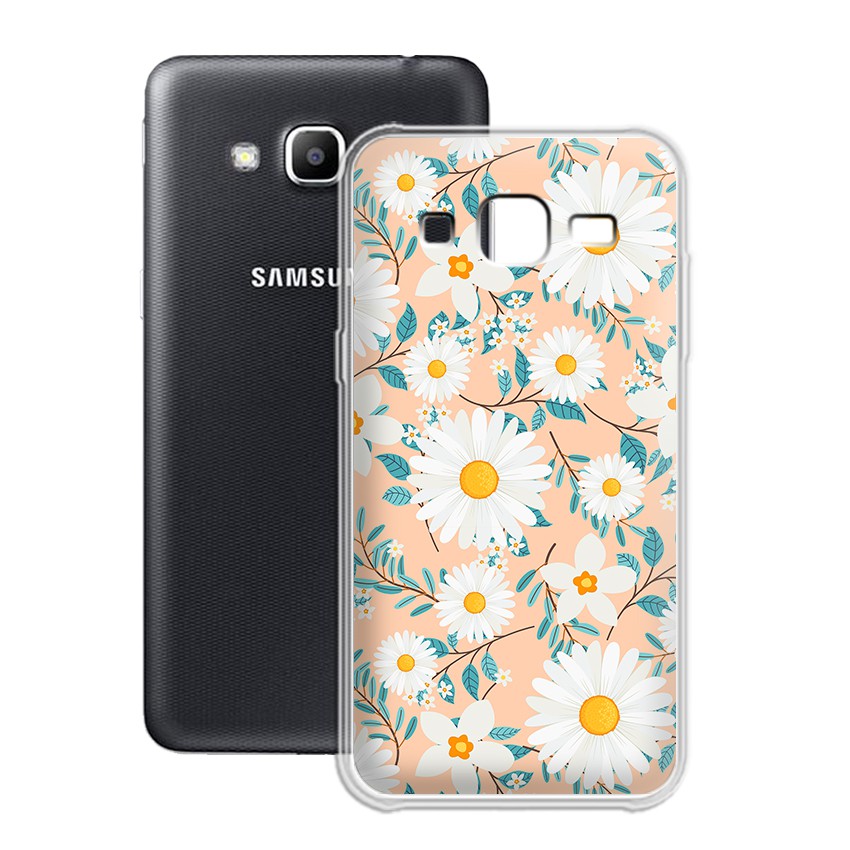 Ốp lưng Samsung Galaxy J2 prime/ Grand Prime in hình hoa cỏ dễ thương - 01040 Silicone Dẻo