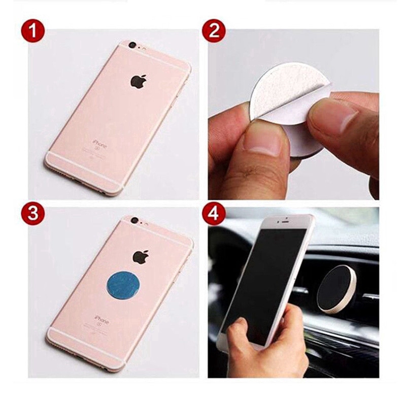 Universal Car Mount Holder Magnetic Car accessories Air Vent Aluminium Alloy ABS For iPhone Samsung GPS car Bracket Stand Holder Z2