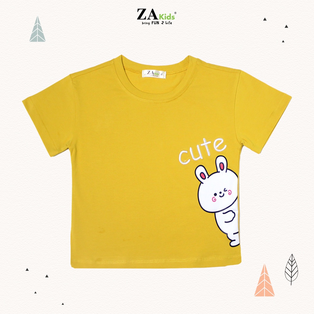 Áo Thun Ngắn Tay Cho Mẹ Và Bé Gái  ZA Kids ZA22208TN