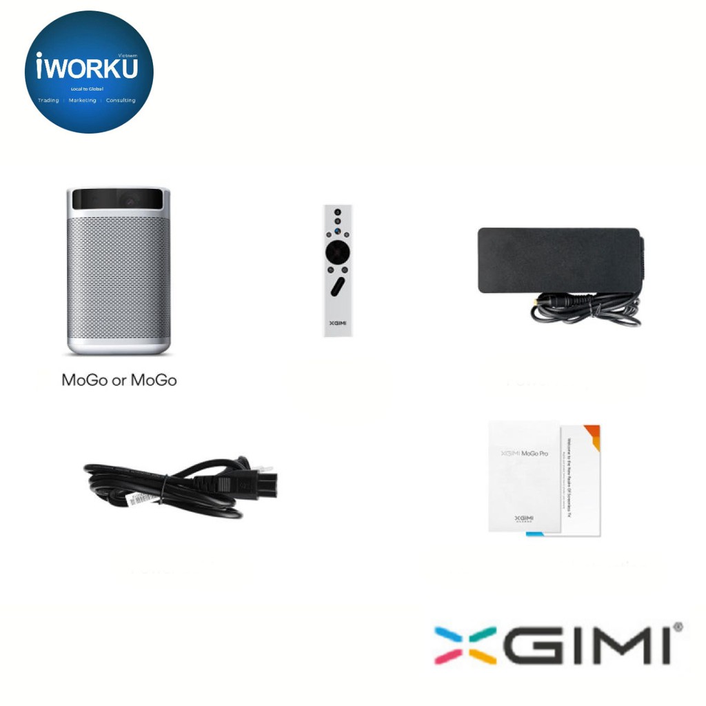 Máy chiếu mini XGIMI MoGo Pro ( bản quốc tế) - hàng nhập khẩu chính hãng XGIMI