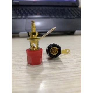 1 cặp Cọc loa đơn đỏ đen - trạm loa 301 - phụ kiện loa