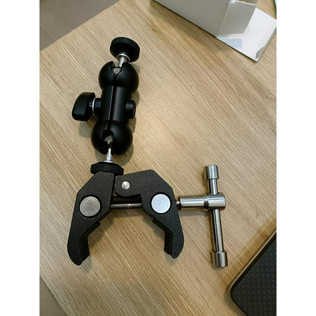 Kẹp càng cua + Khớp nối đa năng Magic Arm