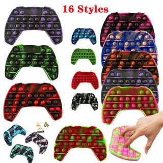 【Giao hàng nhanh】 Hình tròn Màu sắc cầu vồng Thần tài Pop It To giảm căng thẳng Pop It Đồ chơi Tik Tok Fidget Pop It giá rẻ Hình tròn Foxmind Giảm căng thẳng cho trẻ em / Rainbow Unicorn / Push bubble / Push Pop / Fidget For Kids /1pc Sensory Reliever T