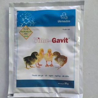Vime - Gavit 50g Thuốc úm gà, vịt, ngan, ngỗng, đà điểu