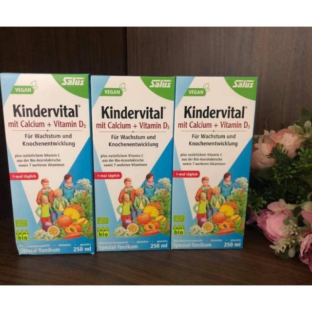 Hàng Đức đủ bill chăm sóc bé kindervital