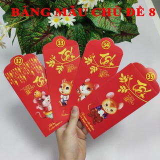 [Hót] In Bao Lì Xì Giá Rẻ 2020 ❤FREESHIP❤  Combo 50 chiếc ( L8 ) ❤ chuyên in bao lì xì giá rẻ 2020 .