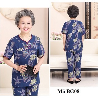 Bộ đồ mặc nhà cho người già và người lớn tuổi BG08