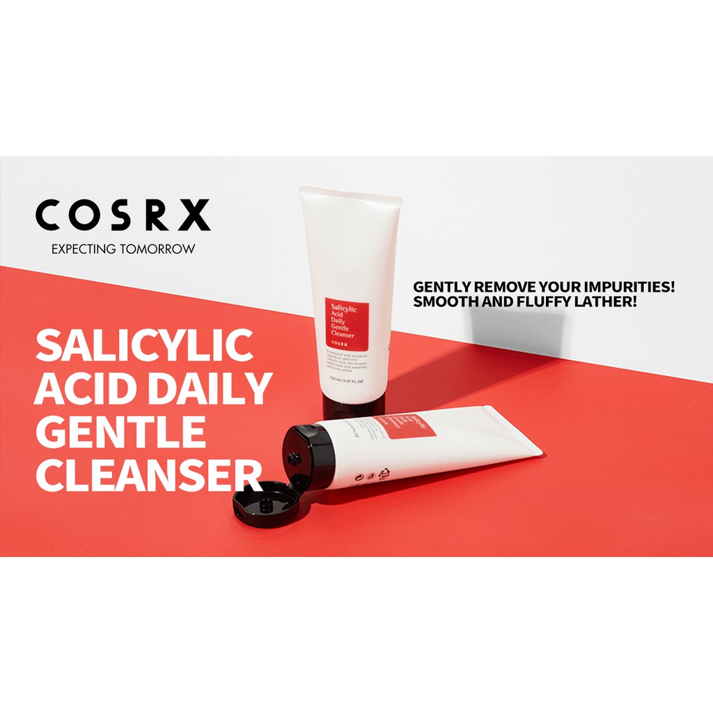 Sữa Rửa Mặt Cosrx Salicylic Acid Daily Gentle Cleanser 150ml