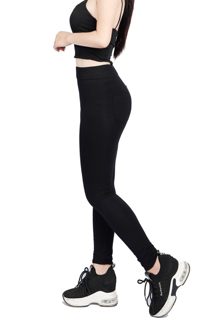Quần Legging Cạp Cao💓 Siêu Co Dãn 💓 Tôn Dáng | BigBuy360 - bigbuy360.vn