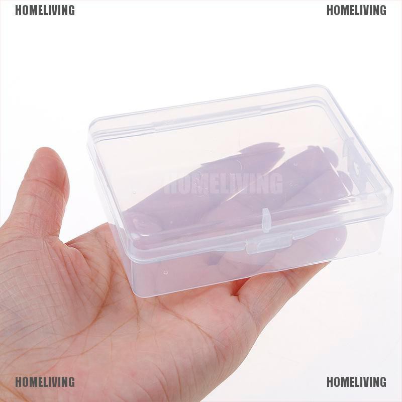 Hộp Nhựa Trong Suốt Hình Vuông Kích Thước 9cm * 6.5cm * 3cm