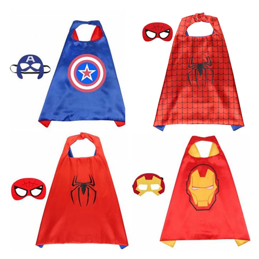 Áo choàng hóa trang nhân vật siêu anh hùng Marvel Người nhện iron Man