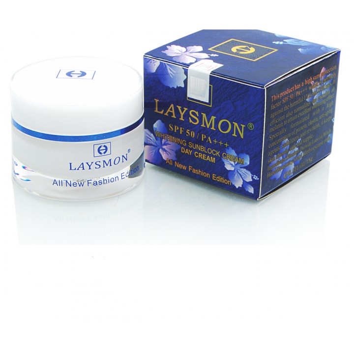 Kem Laysmon dưỡng trắng da ban ngày SPF50