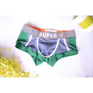 COMBO 2 Quần lót nam boxer lưới